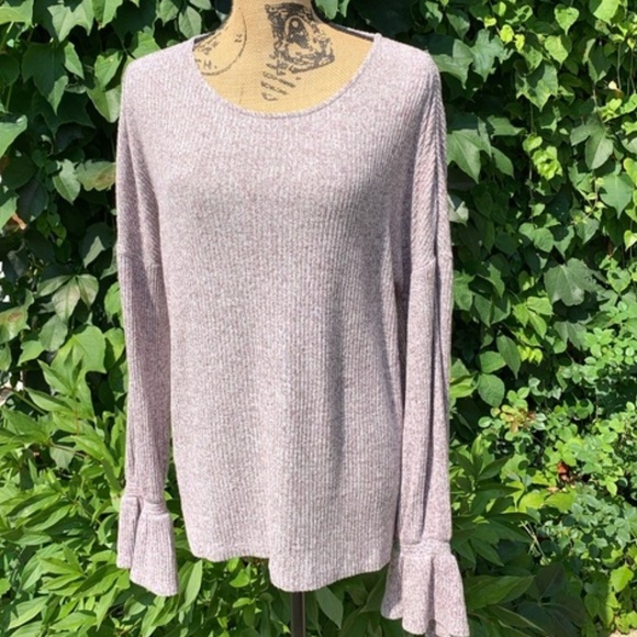 Lucky Brand Sweaters - LUCKY BRAND Heathered Knit Sweater, L